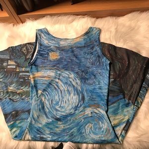BM dress van Gough starry night